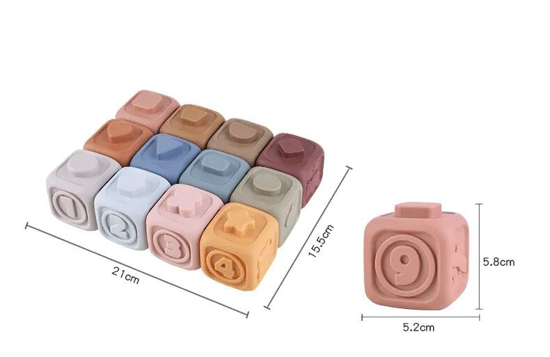 Stacking Tower - Chewing toys for babies