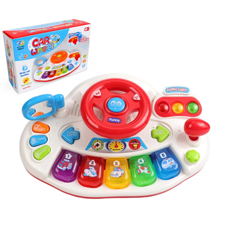 Engaging & Educational – Keyboard & Steering Wheel
