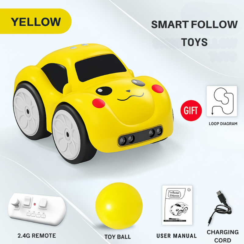 Drawing Play & Smart Driving – Autonomous Cartoon Car