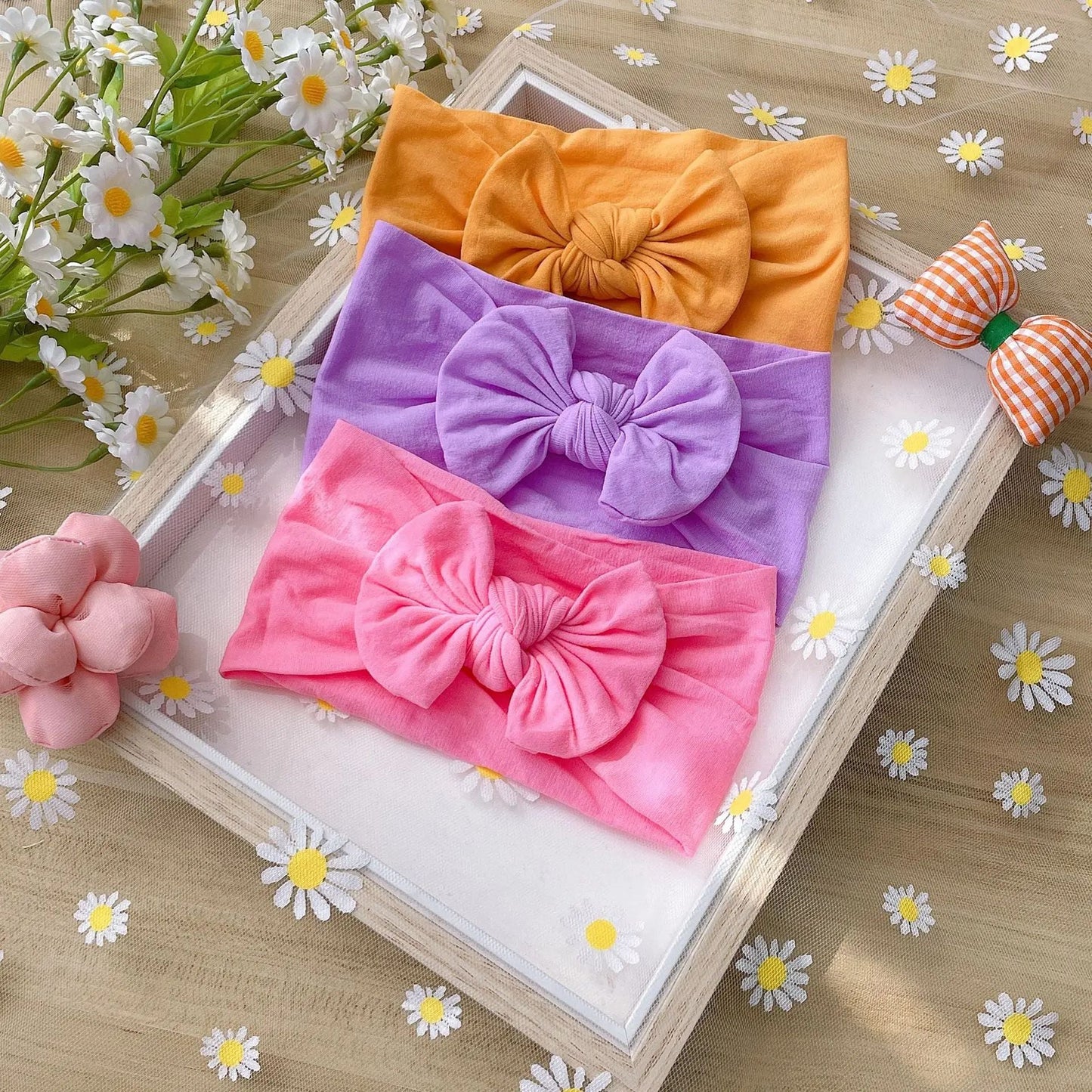 Fashionable & Soft – Children Bow Hairbands