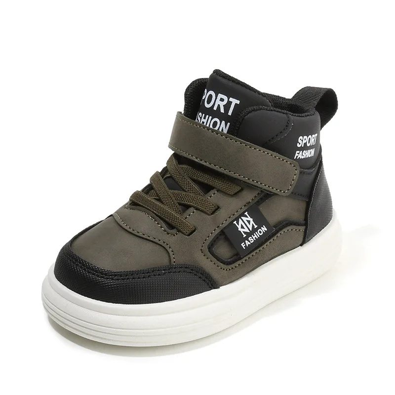Comfortable & Flexible – High-Top Sneakers