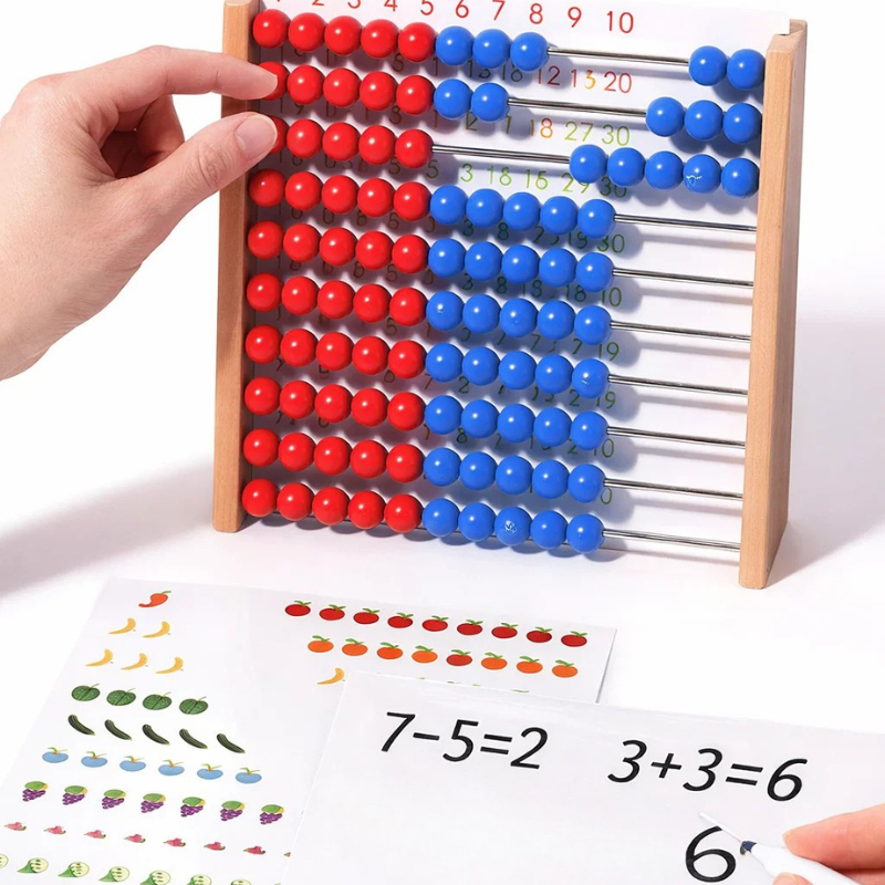 Count and Learn - Wood Abacus