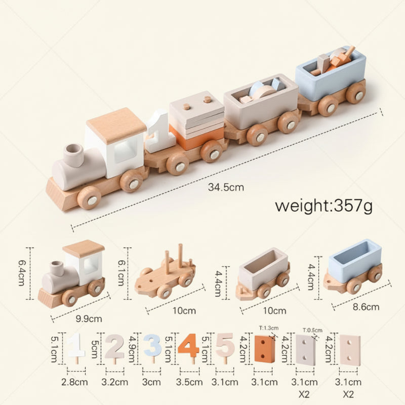 Playing & Developing – Sensory Wooden Infant Toys