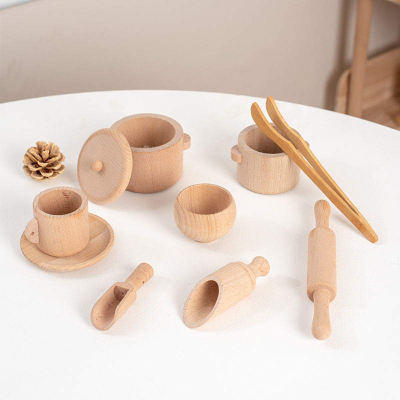 Educational & Play – Wooden Kitchen Play Set