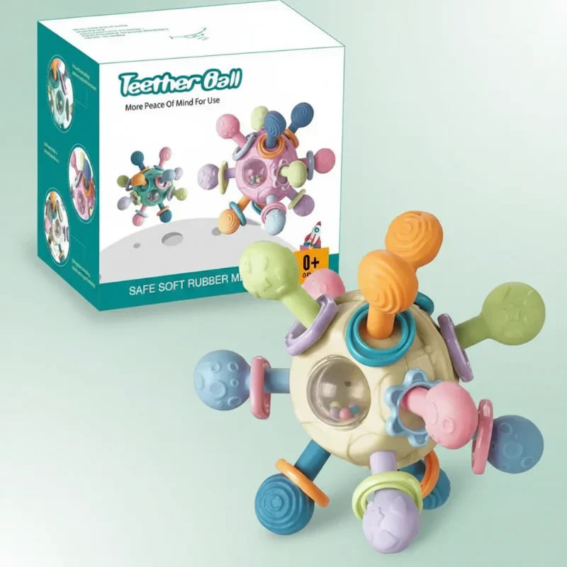Plush & Safe – 3-in-1 Silicone Teether