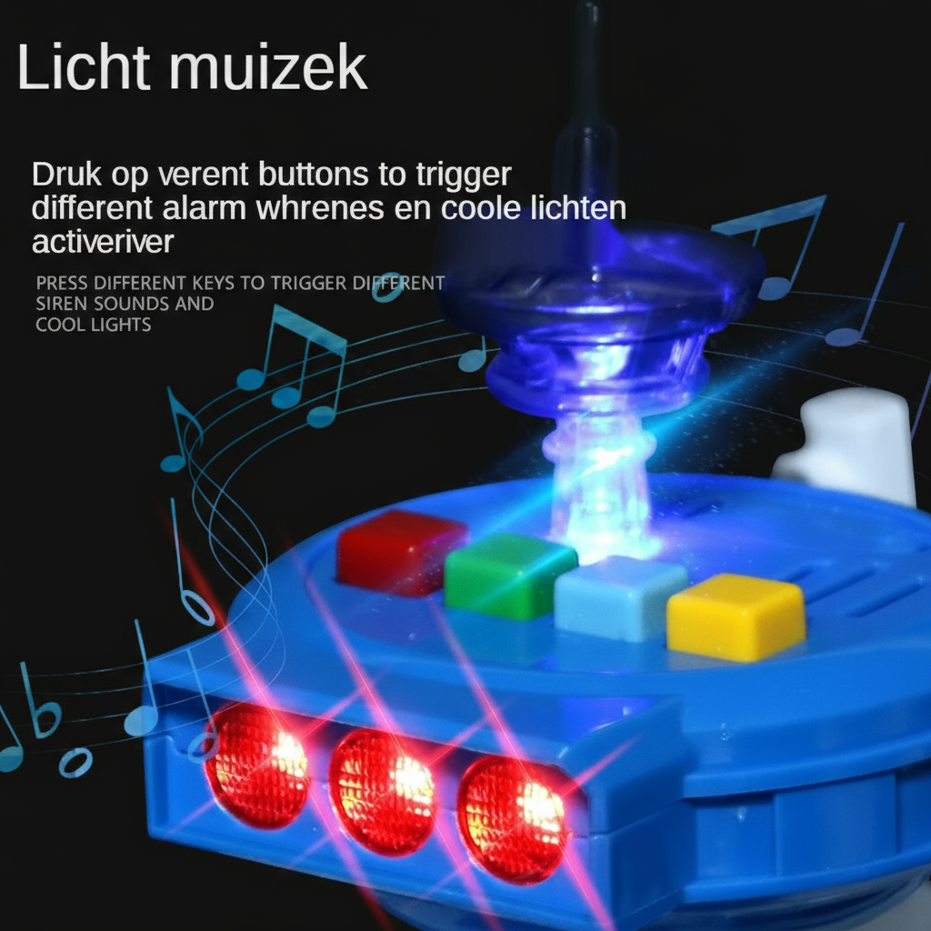 Musical & Interactive – Plaything Boat with Light & Sound