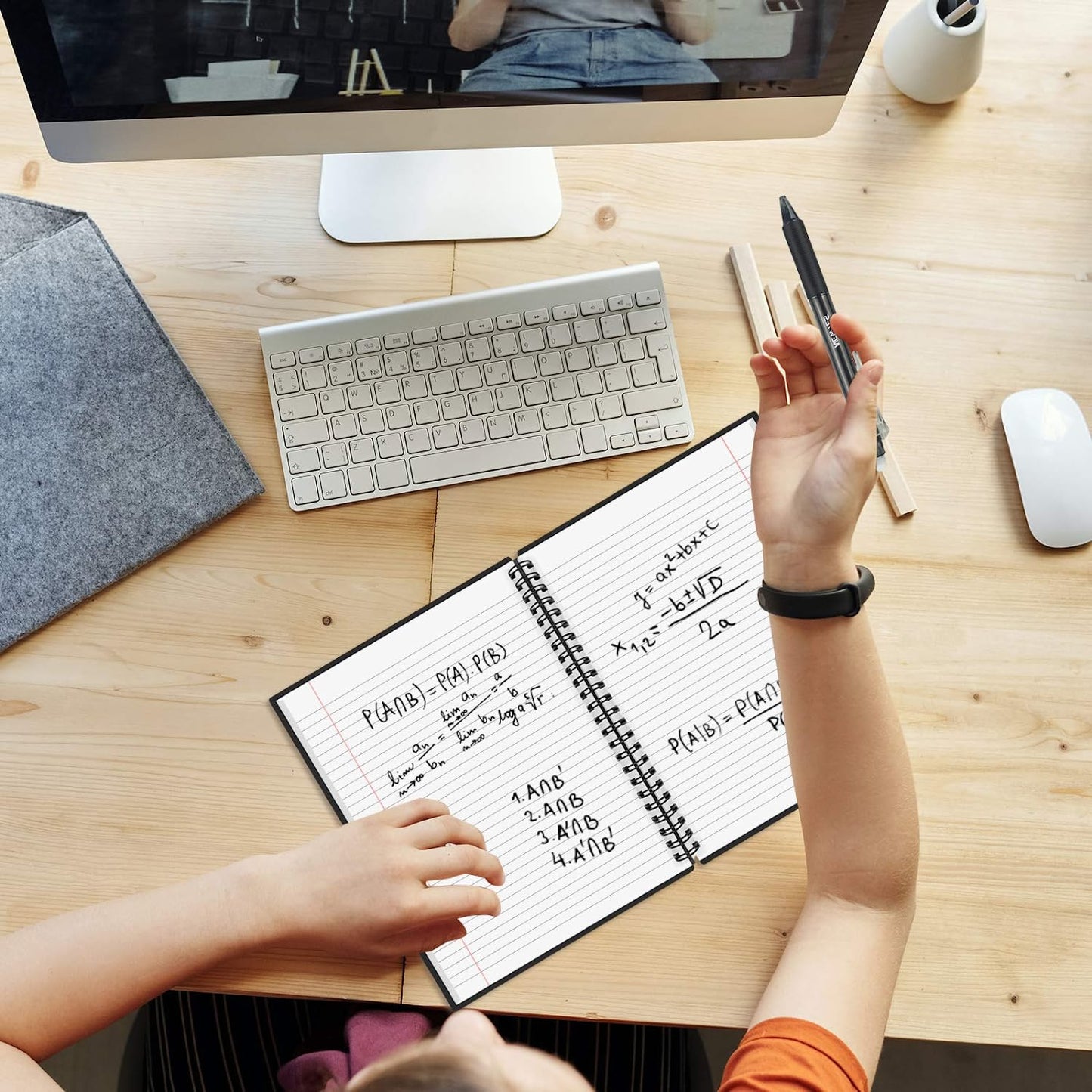 Save paper and money! - Reusable notebook
