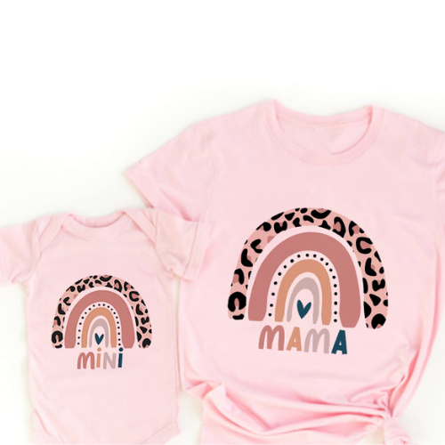Mommy & Daughter - Matching Shirt & Romper