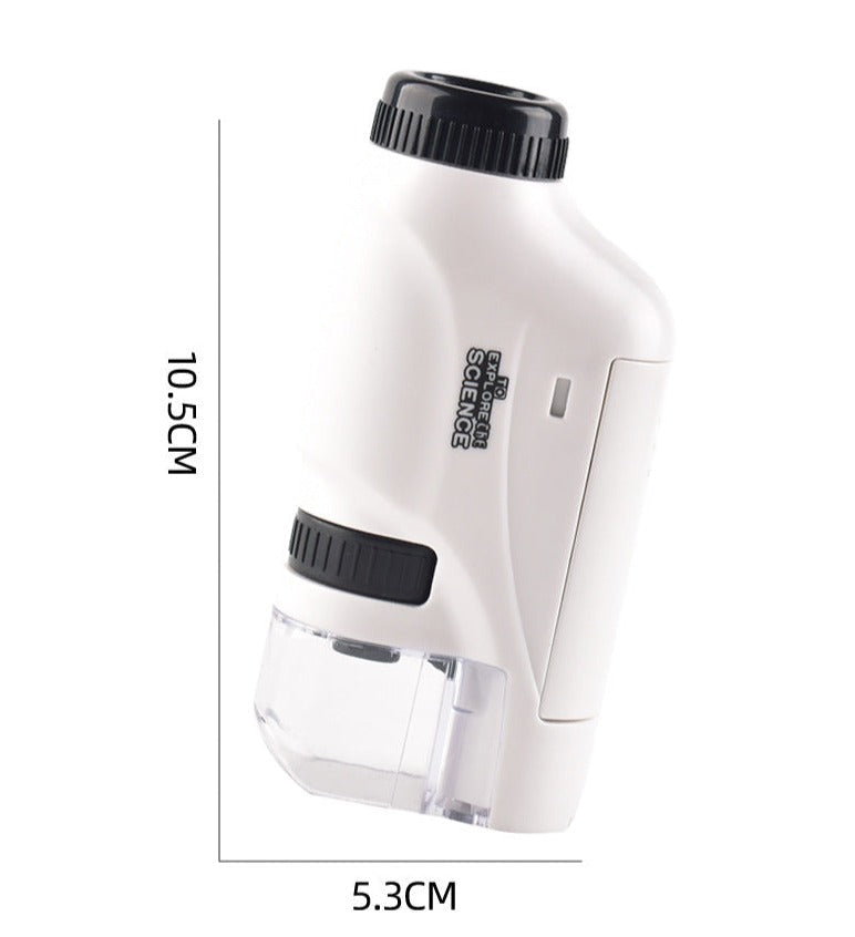Children Pocket Microscope - Explore the environment up close - LED microscope