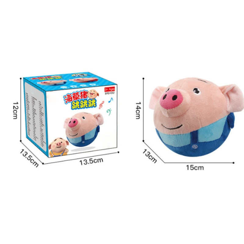Adorable jumping piggy - Engaging toy ball