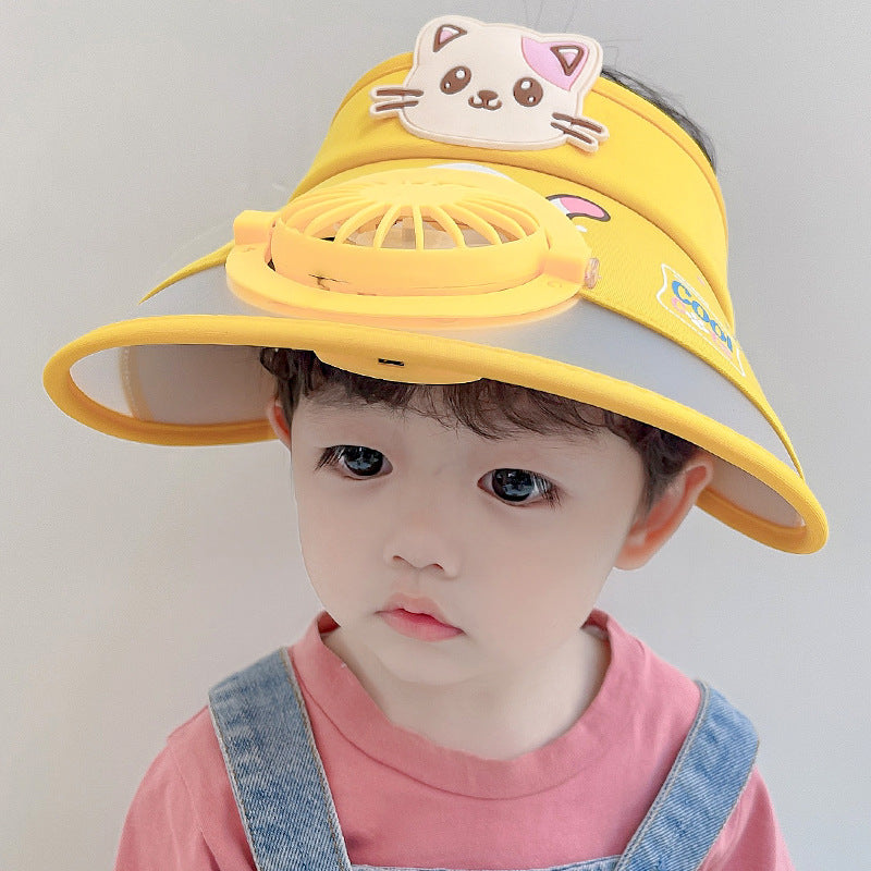 Keep The Head Cool - Fan Hat