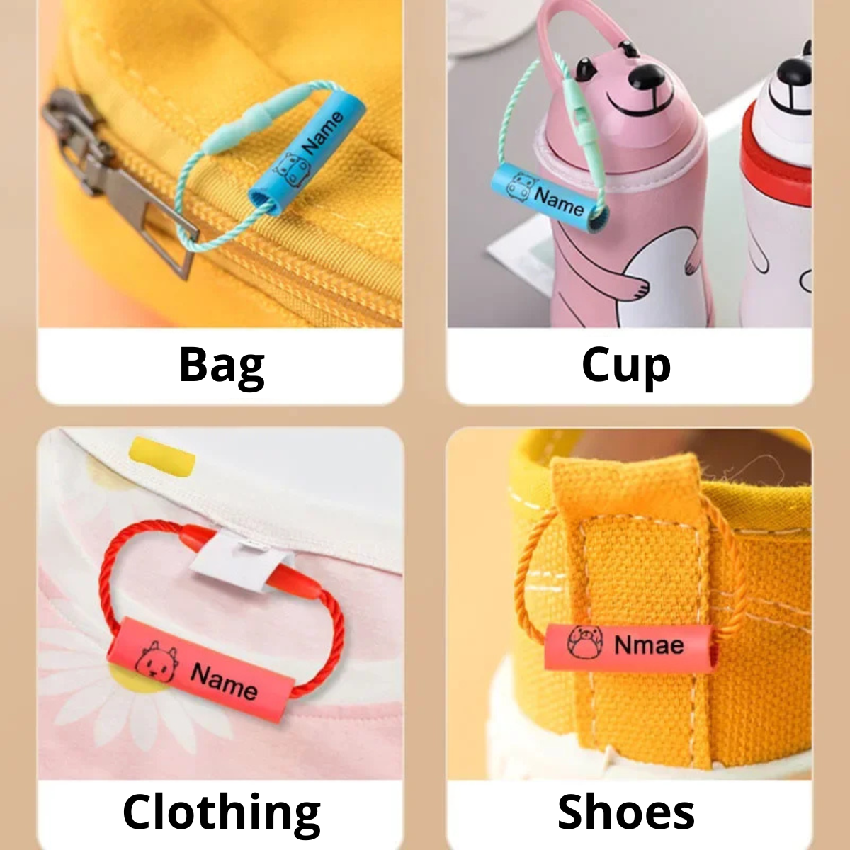 Safe & Personal – Custom Name Label
