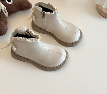 Warm & Classic - Leather Booties