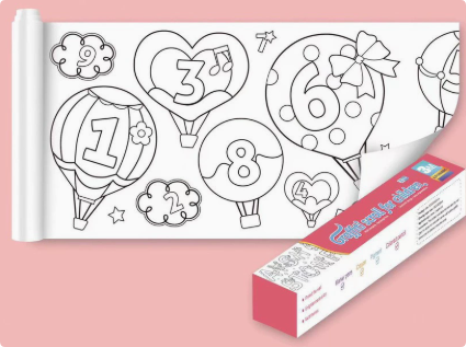 Unleash your creativity - XXL Coloring Sheet