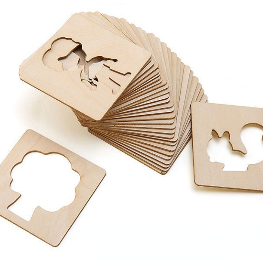 Makes drawing easier - Shape cards