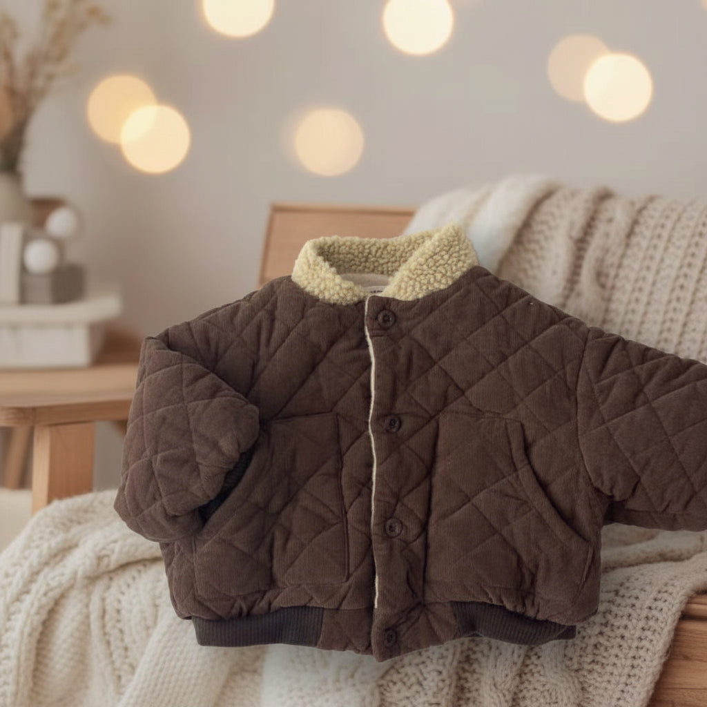 Warm & Stylish – Quilted Children's Coat