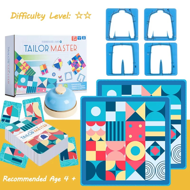 Train hand and eye coordination – Tailor Card Activity