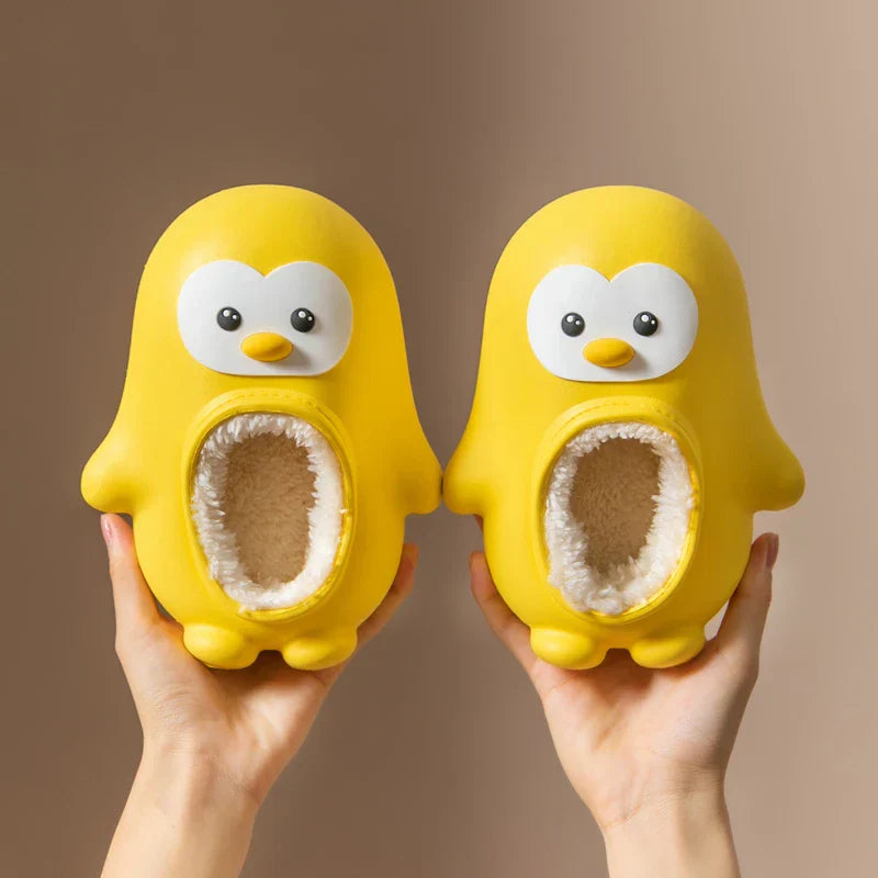 Warm & Play - Children's Penguin Slippers