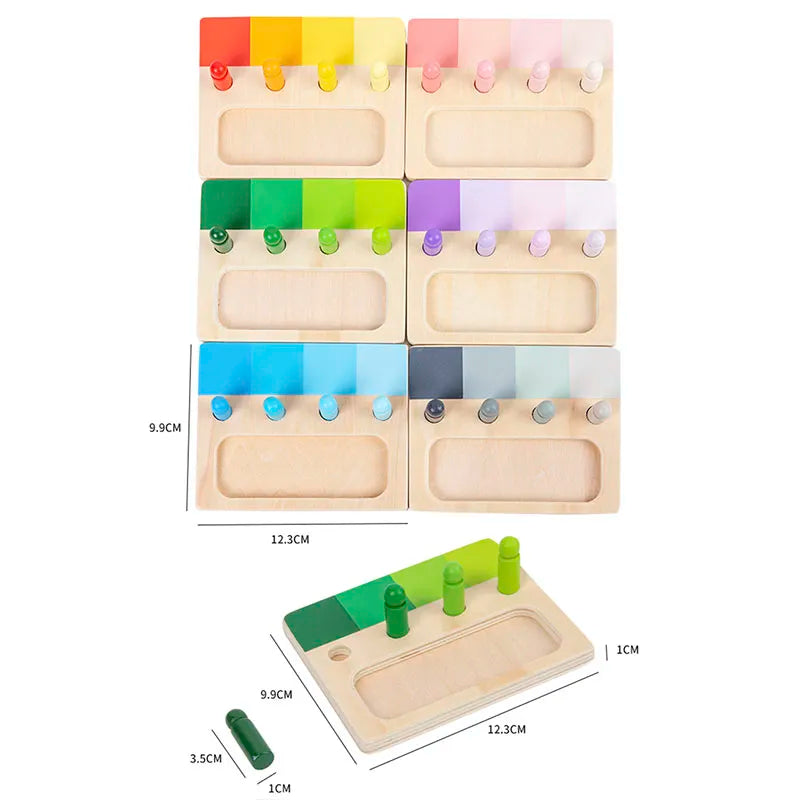Colorful Developmental - Wooden learning board