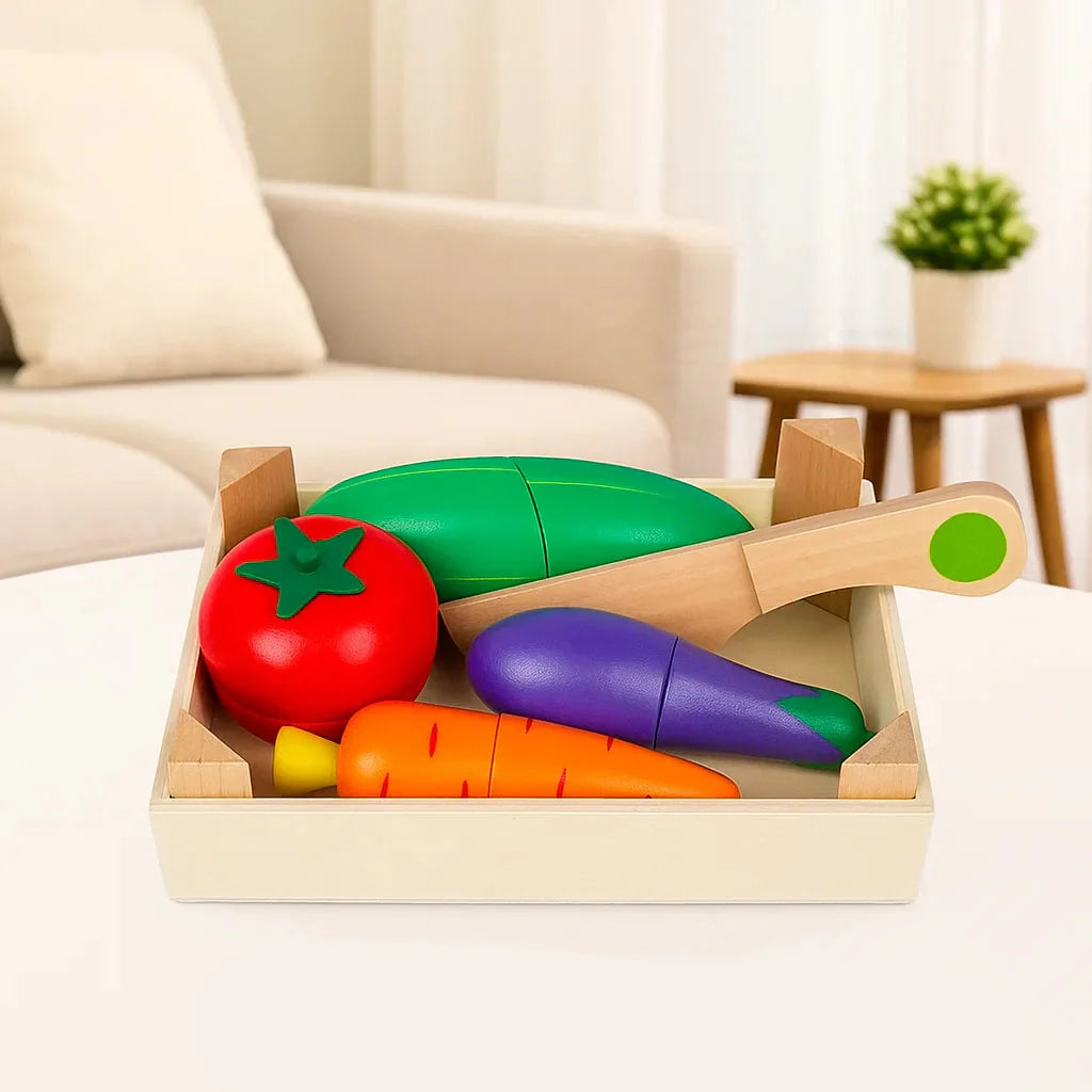 Fun & Innovative – Wooden Magnetic Kitchen Play Set