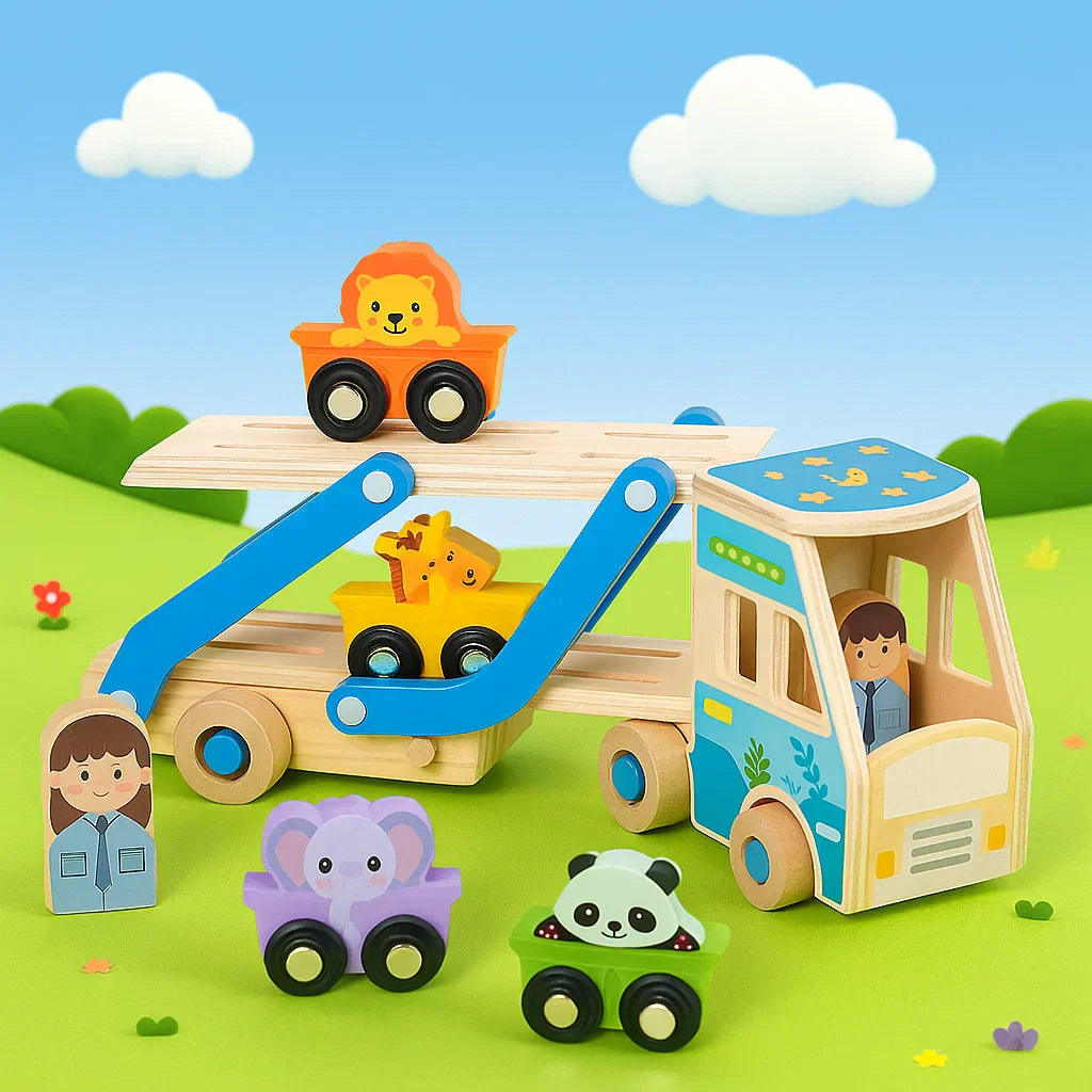 Innovative & Educational – Wooden truck