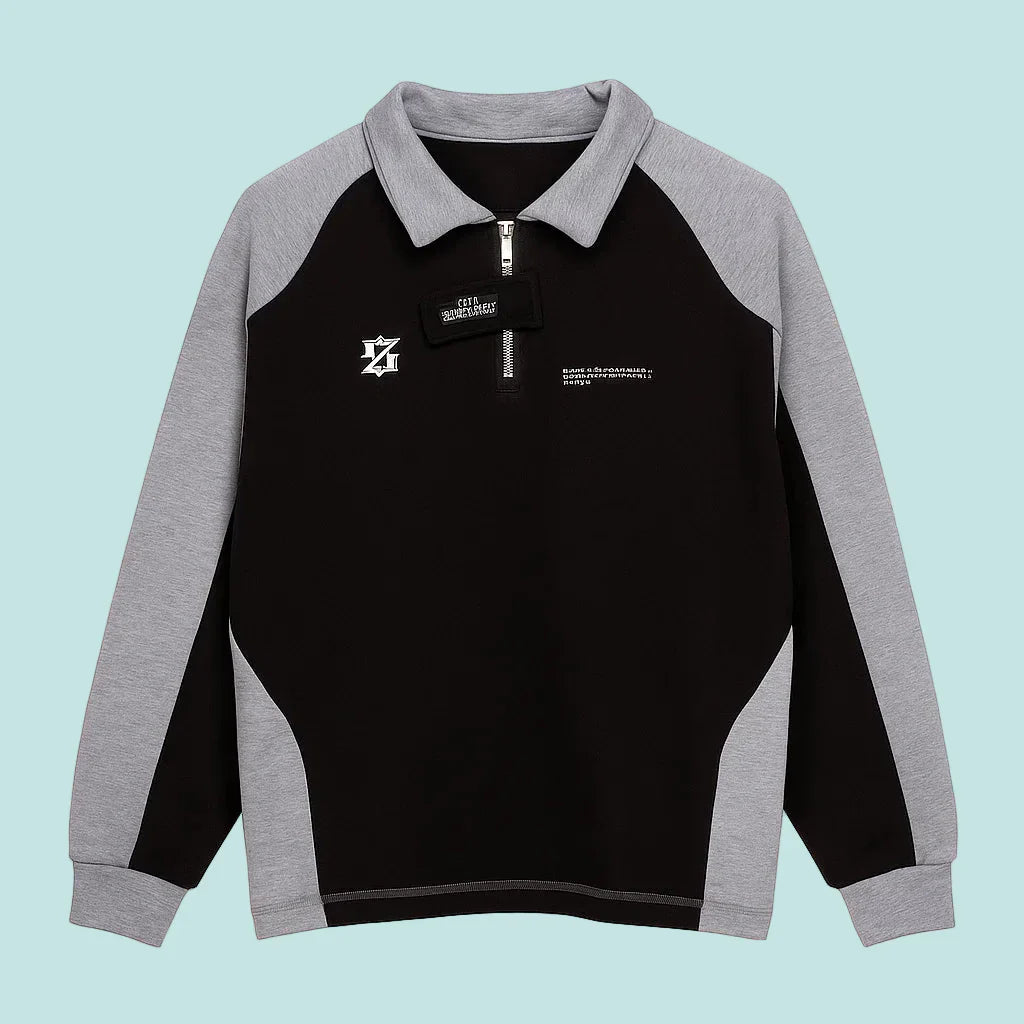 Playful & Classic – Cotton Sweater