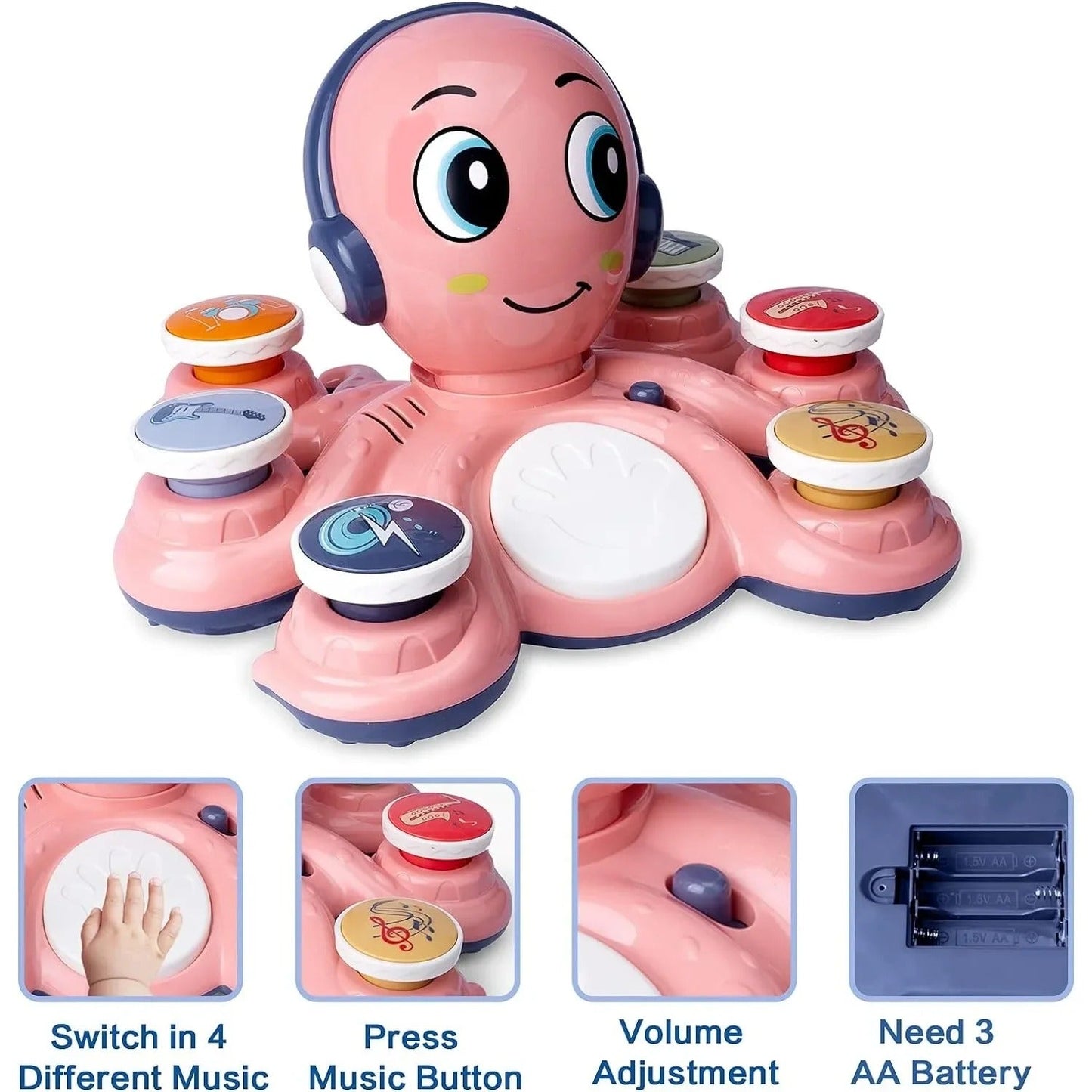 Octopus Music Party - Music Toys