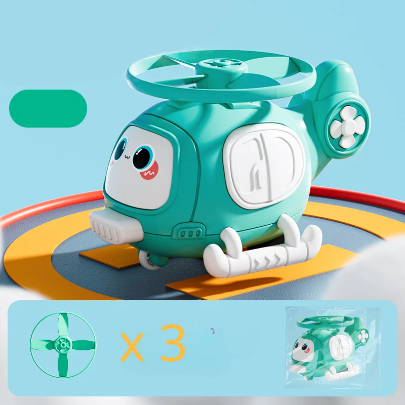 Airy Smiles – Cartoon Helicopter