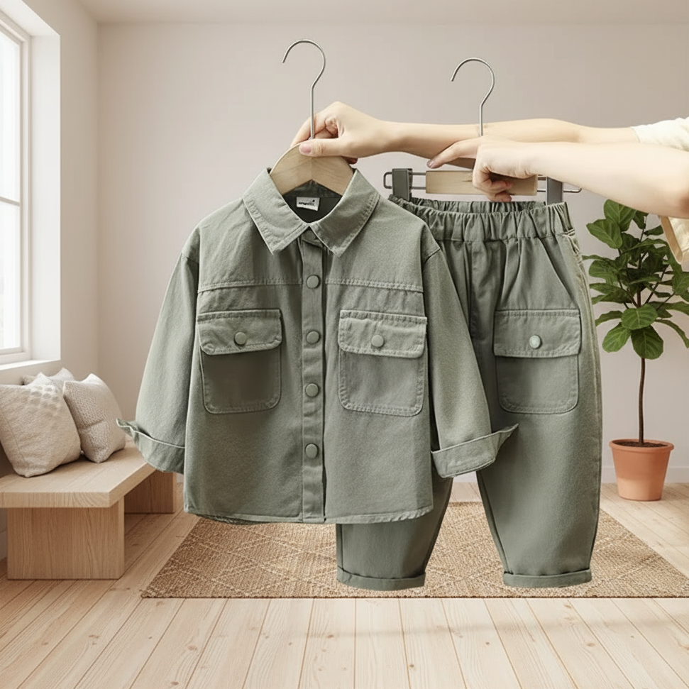 Comfortable & Cool – Children's Pants & Shirt Kit