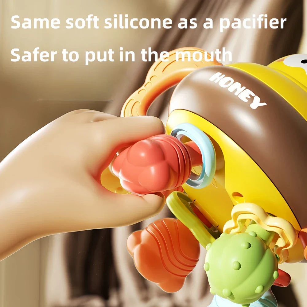 Safe & Educational – Rattle & Teething Ball