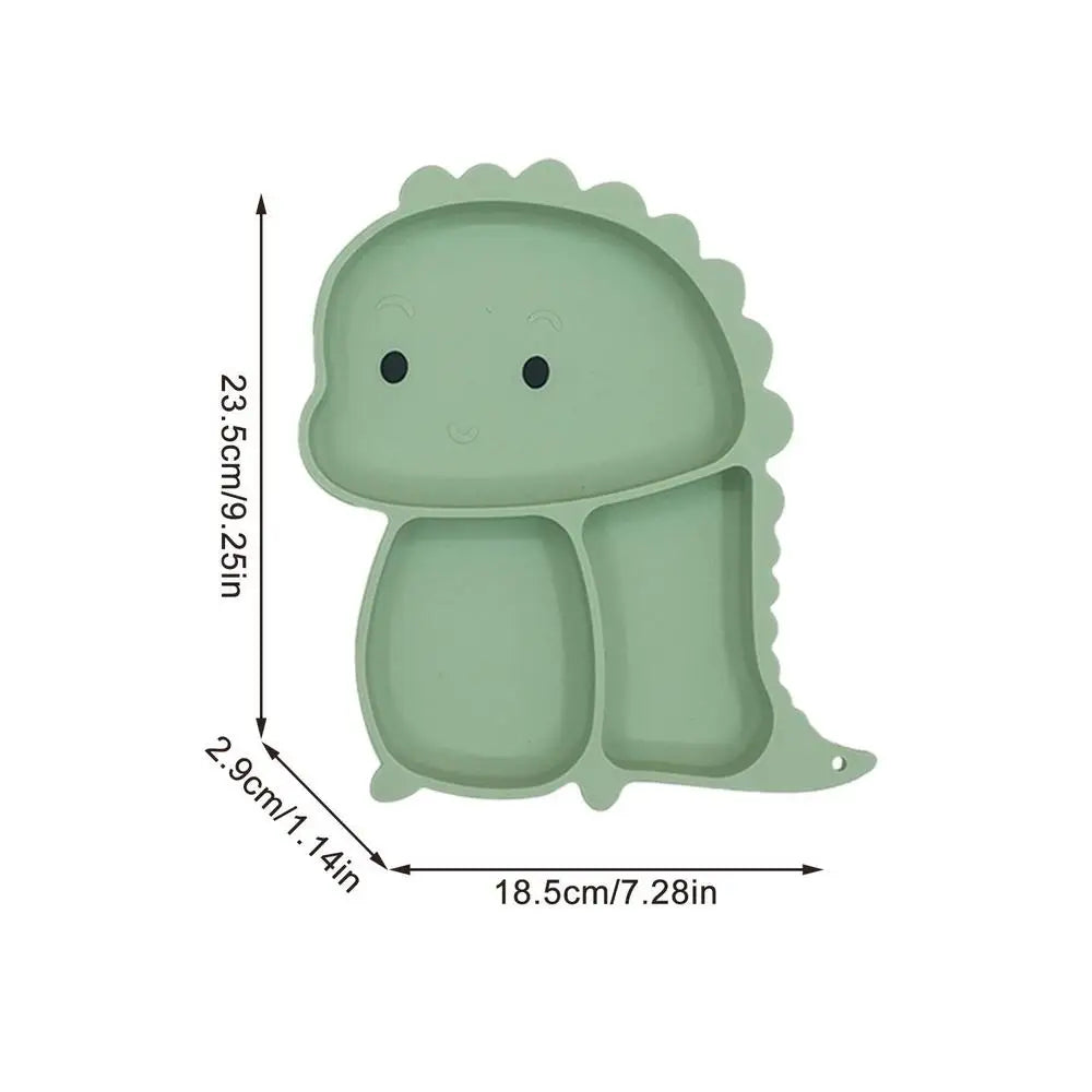 7-piece set - Silicone Children's Tableware