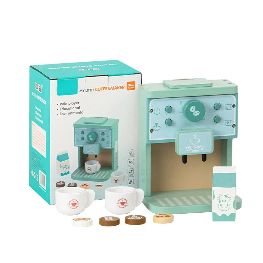 Lots of Cooking Play - Wooden Children's Coffee Play Set