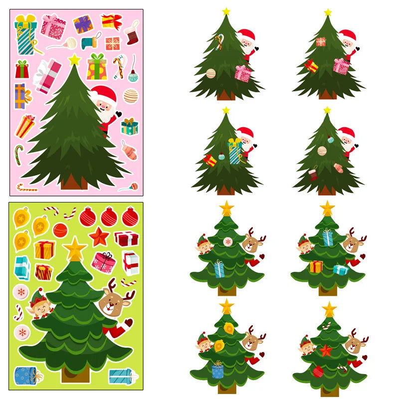 Build your own Christmas miracle - DIY Stickers