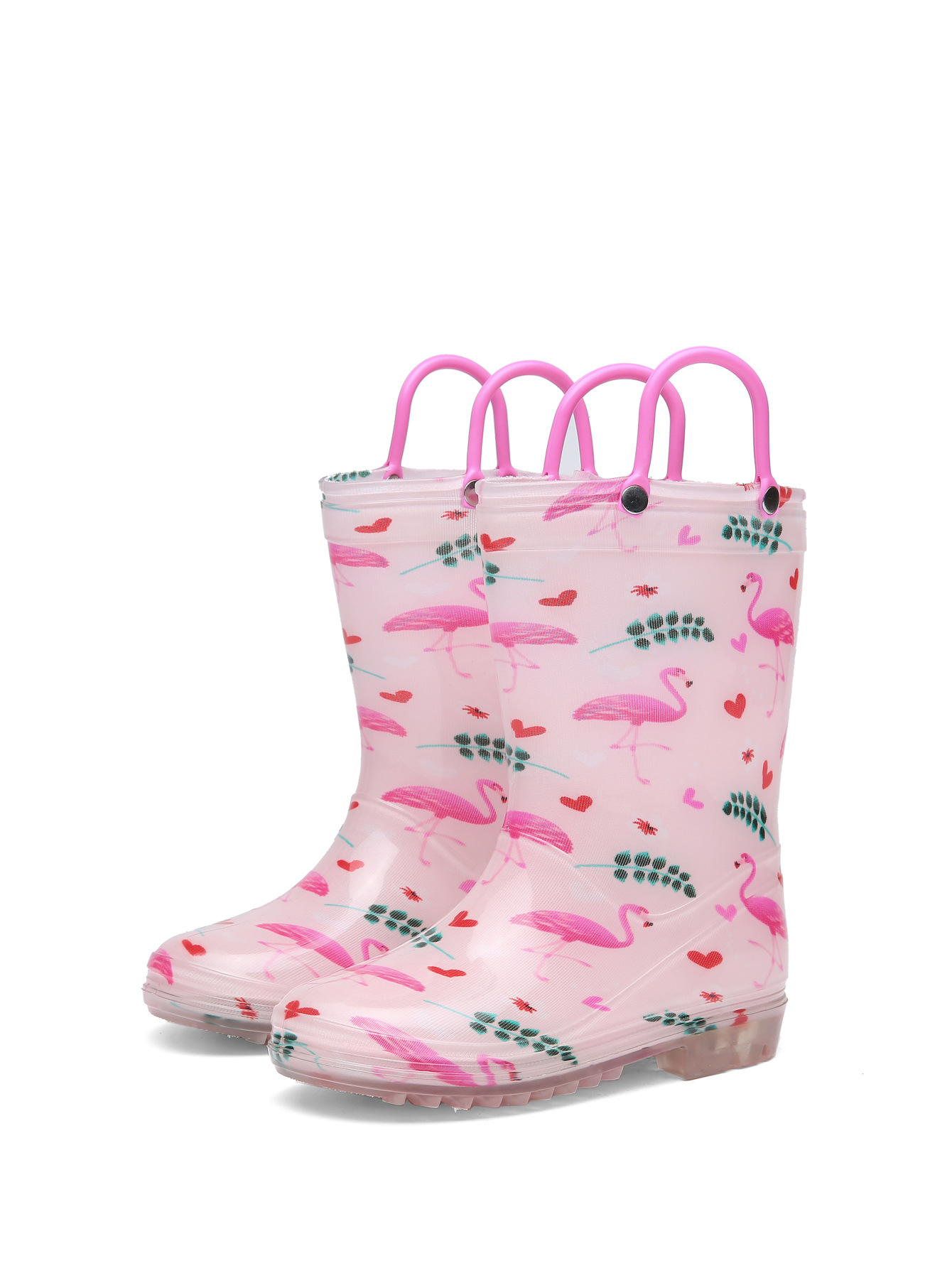 Easy & Waterproof – Rain Boots with Print & Loop