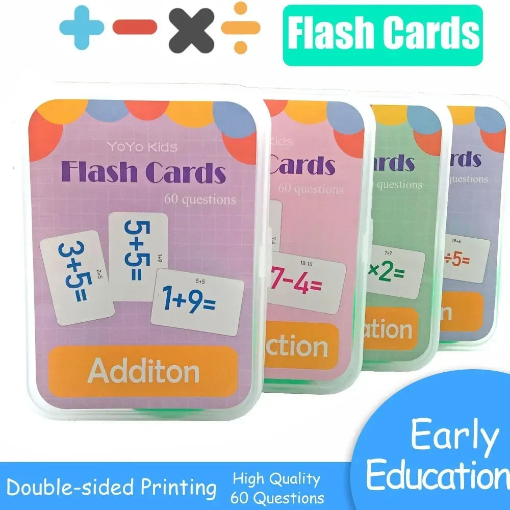 Playful Educational to Count - Arithmetic Cards