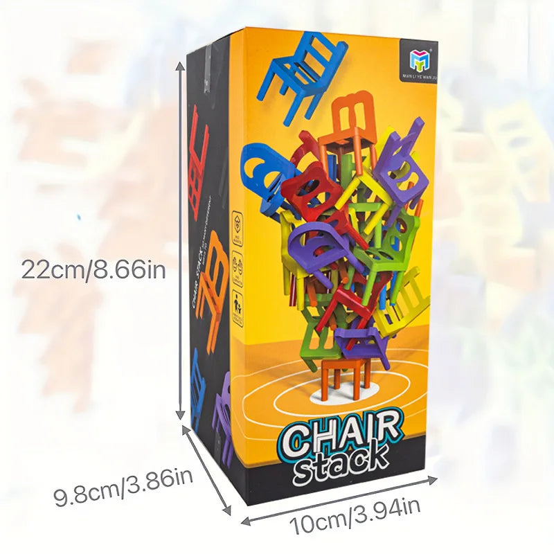 Interactive & Stimulate Creativity - Stacking Chairs Activity