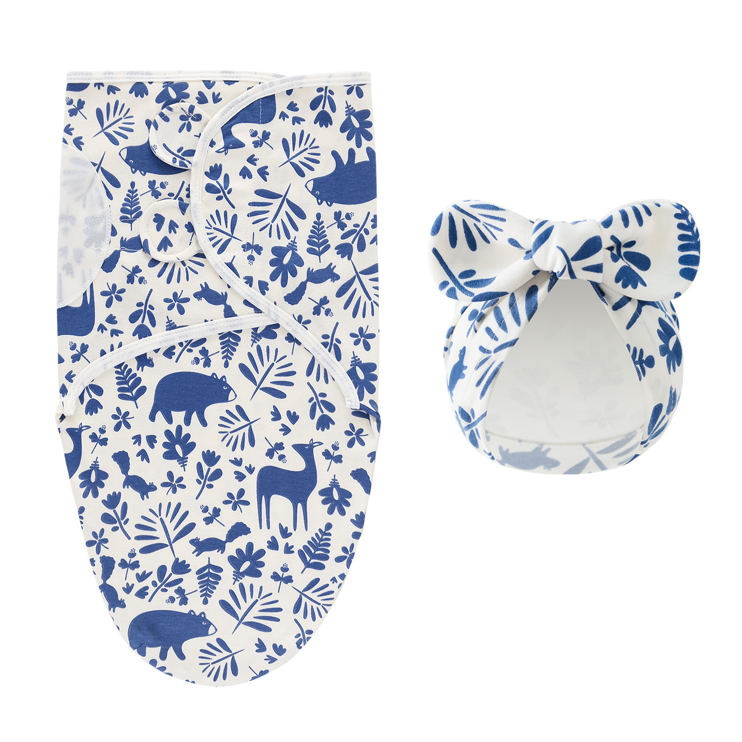 Peace & Comfort – Luxury Swaddle Blanket with Hat