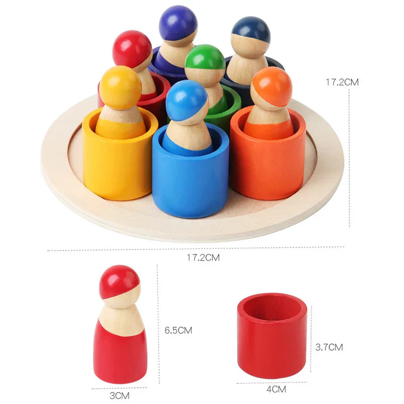 Colorful & Innovative - Wooden Sorting Toys