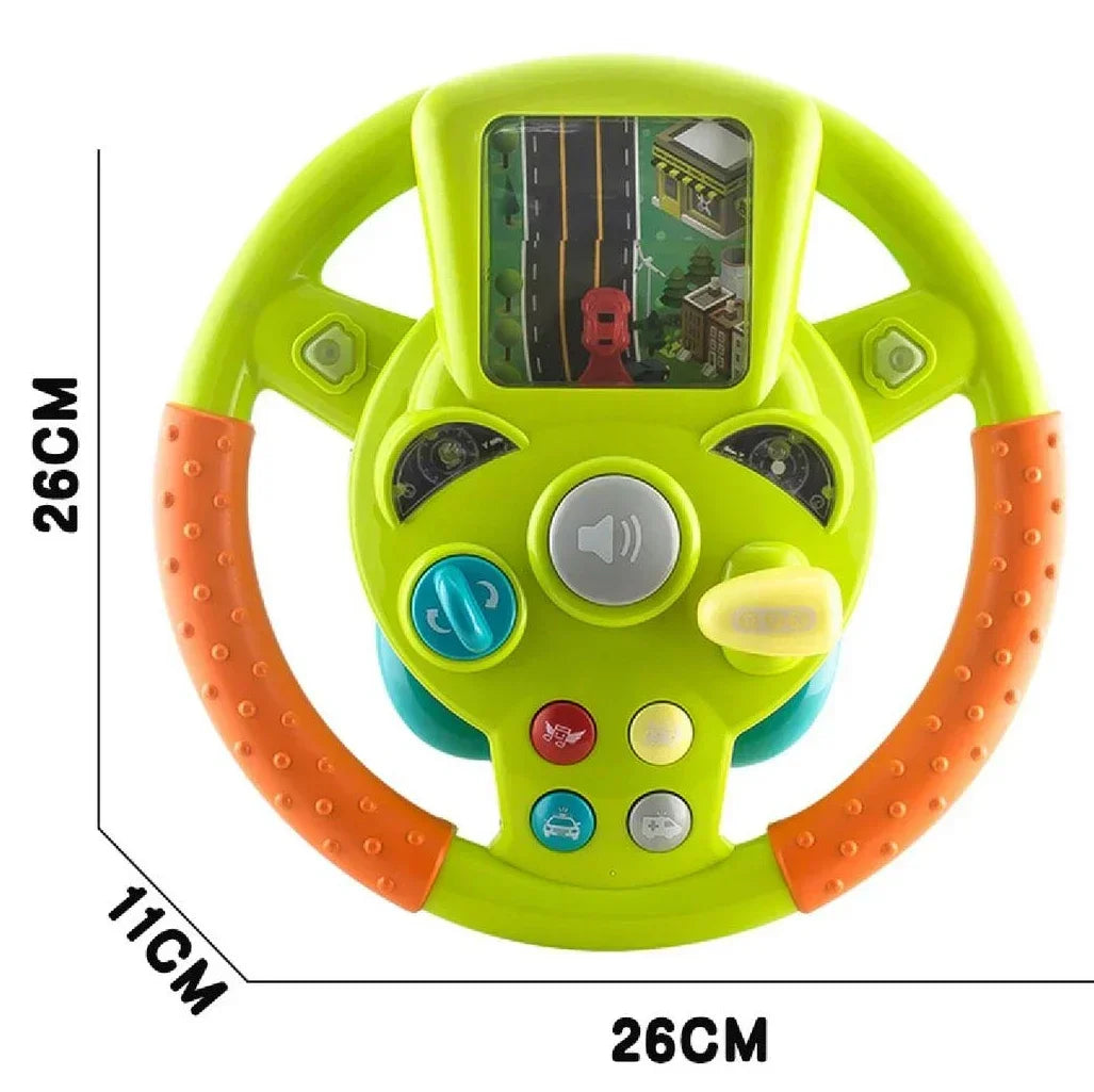 Mini Steering Wheel, Maxi-Play - Toy Steering Wheel