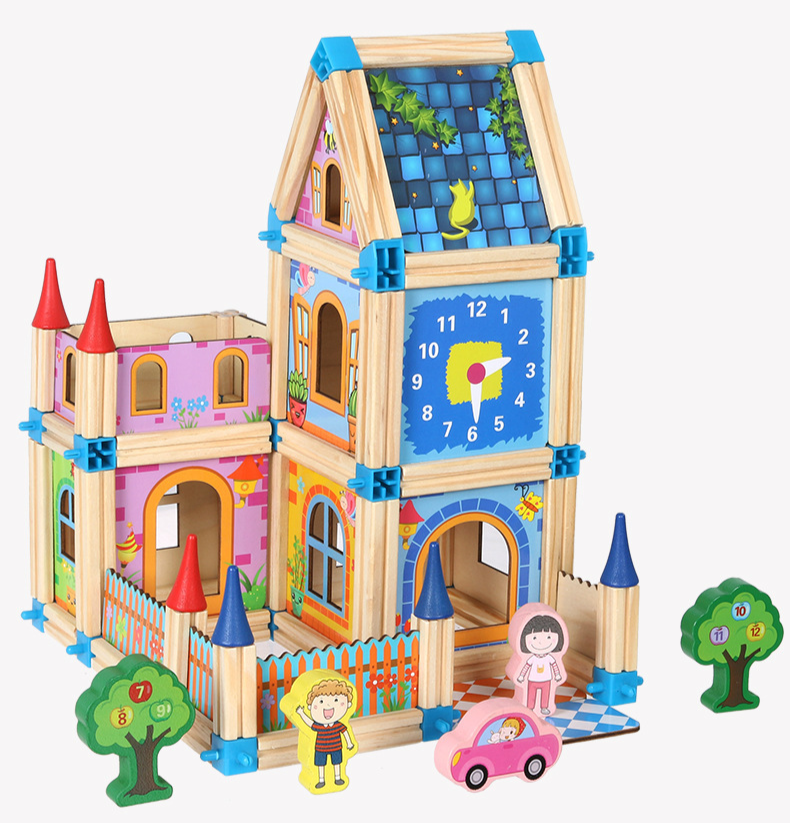 Sustainable & Innovative – Wooden Construction Set for Children