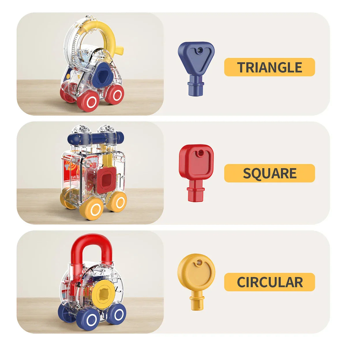 Train motor skills - Key with Lock