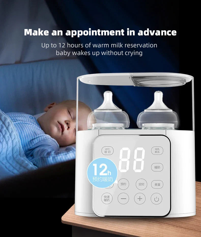 Always Perfectly Warm - Multifunctional 9-in-1 Bottle Warmer