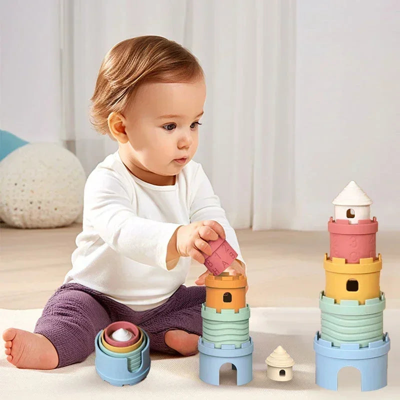 Smart Stacking Play – Stacking Tower Castle