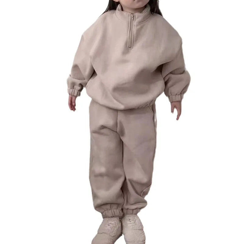 Zipper Fleece Tracksuit