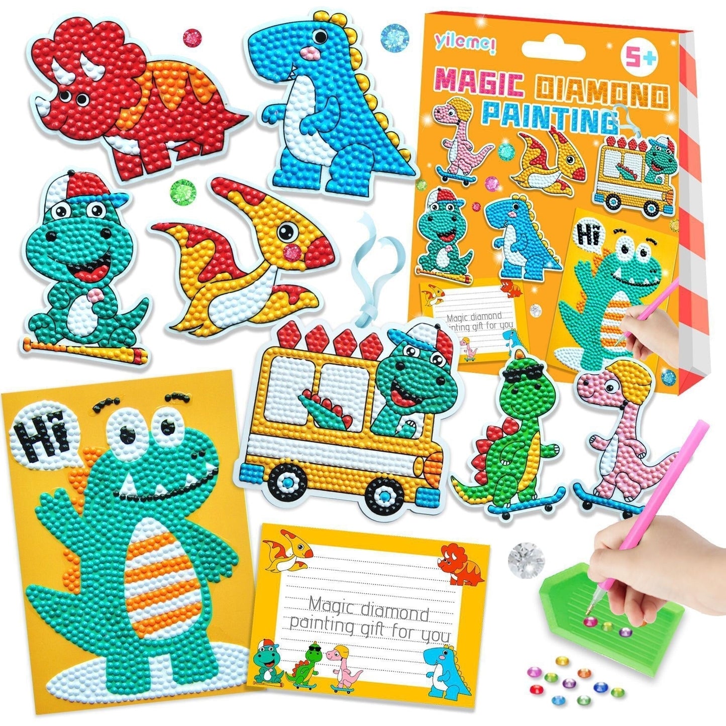 Create with diamonds - Diamond stickers