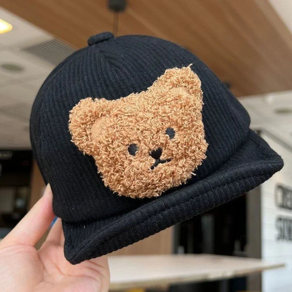 Cool & Cute - Corduroy Children's Bear Cap