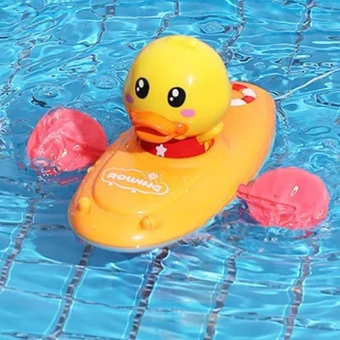Splash Play Bathing Friend - Rowing rubber duck
