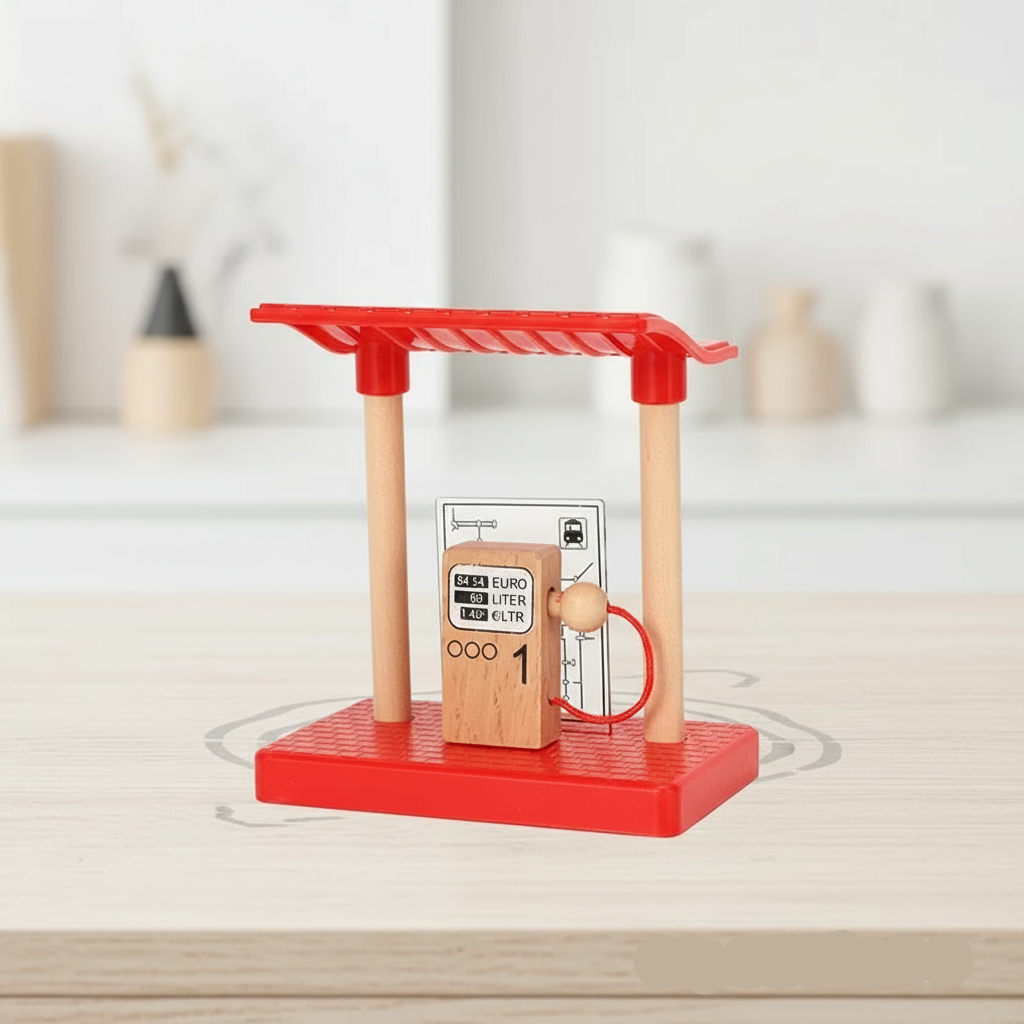 Stylish & Educational - Wooden Public Transportation Play Kit
