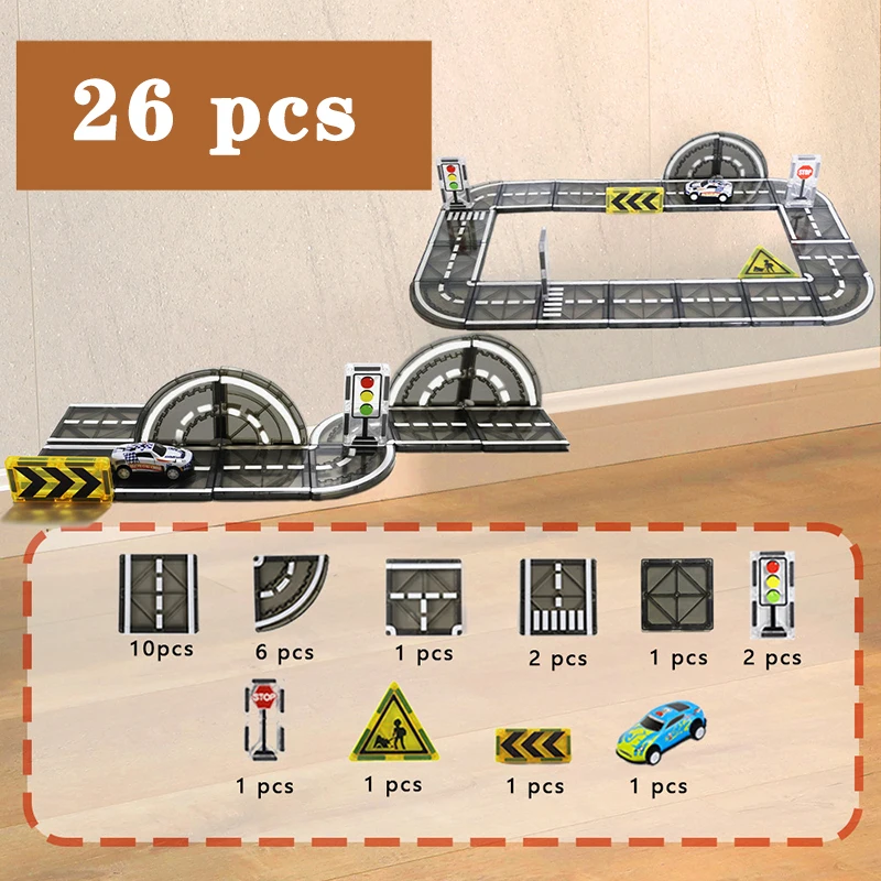 Innovative & Playful – Magnetic Tiles Car Set