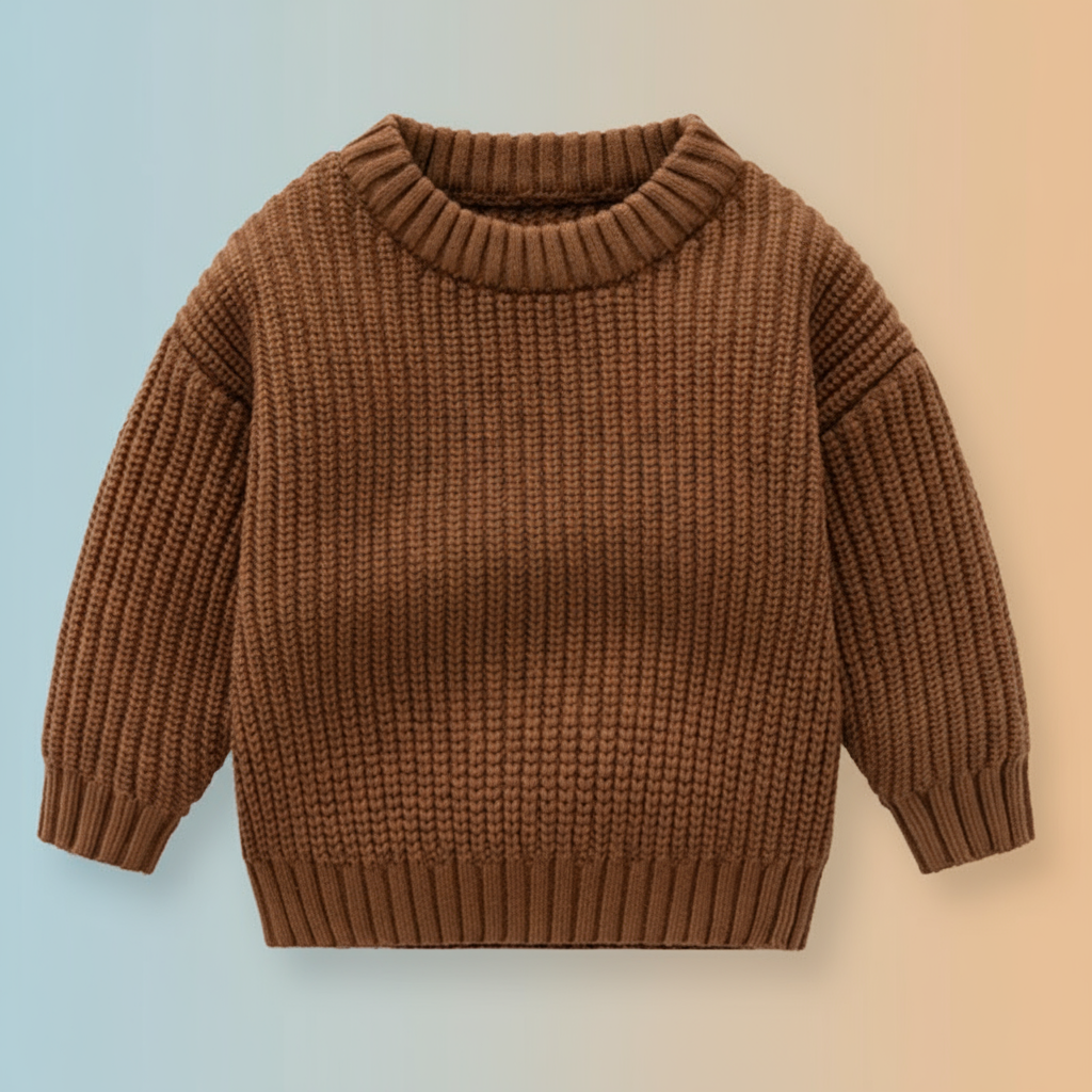 Classic & Cozy - Solid knit sweater